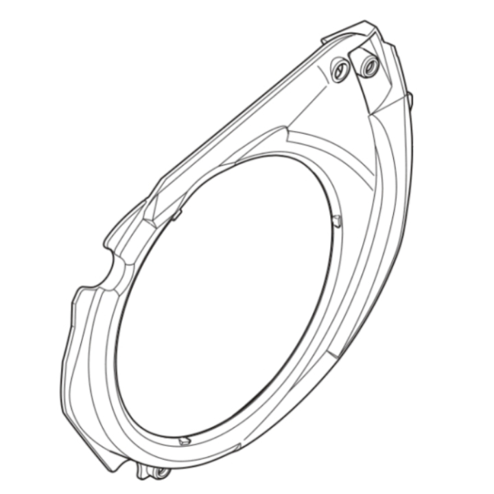 Air guide 564XPG in the group Husqvarna Chainsaw 5-series at Motorsågsbutiken (5298330-01)