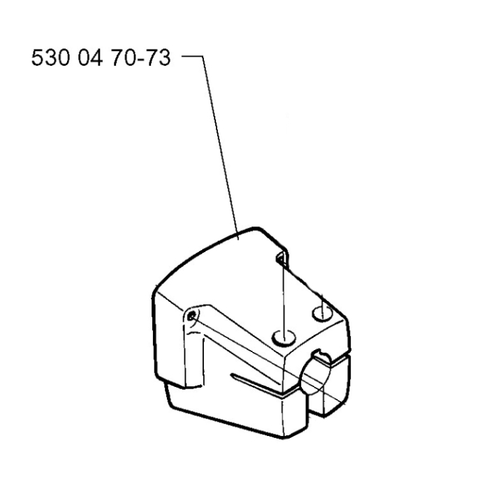 Clutch cover in the group  at Motorsågsbutiken (5300470-73)