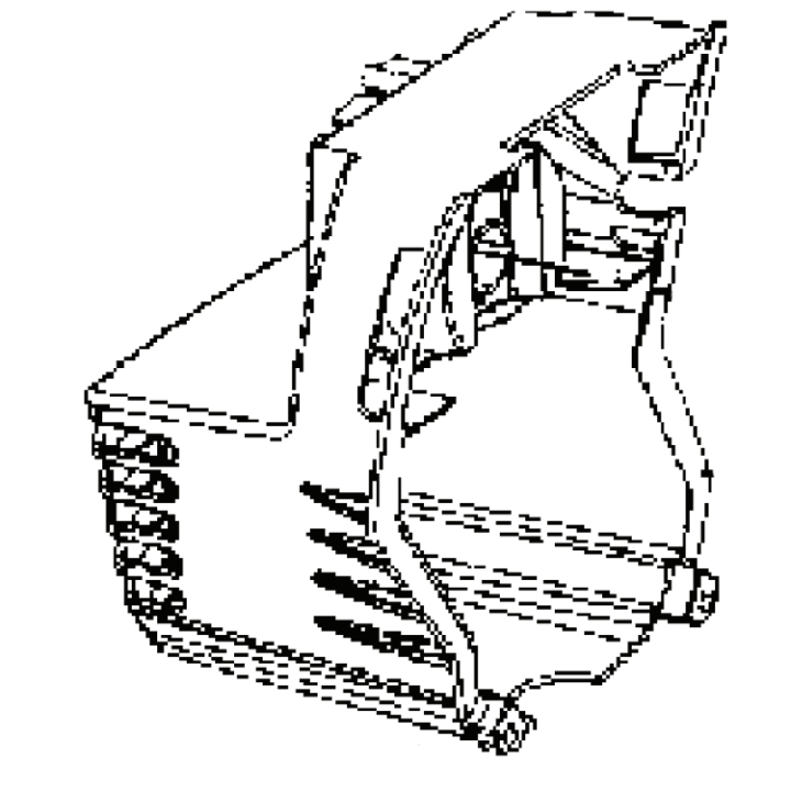 Assy Rear Shroud W/Heat Ref in the group  at Motorsågsbutiken (5300587-97)