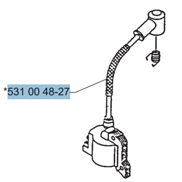 Cable Protective Cover 5310048-27 in the group  at Motorsågsbutiken (5310048-27)