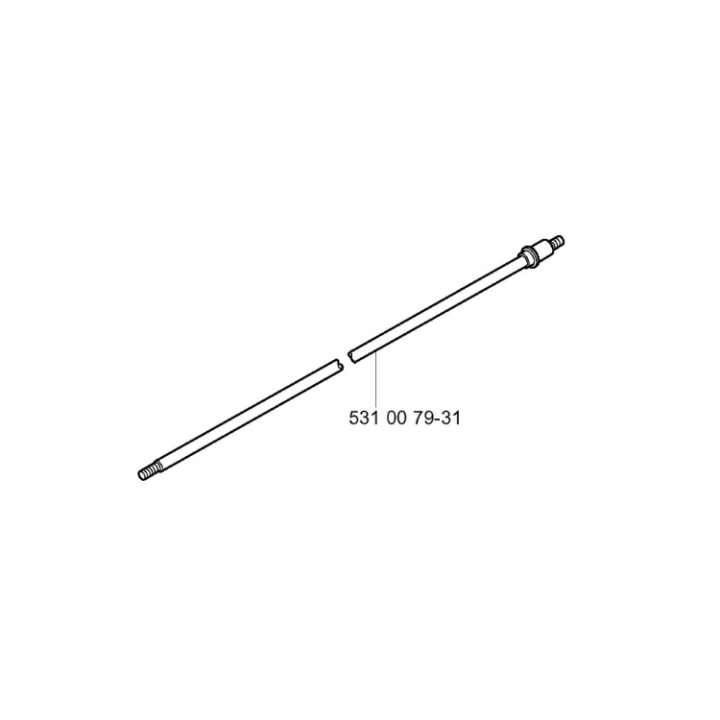 Drive Shaft 5310079-31 in the group  at Motorsågsbutiken (5310079-31)