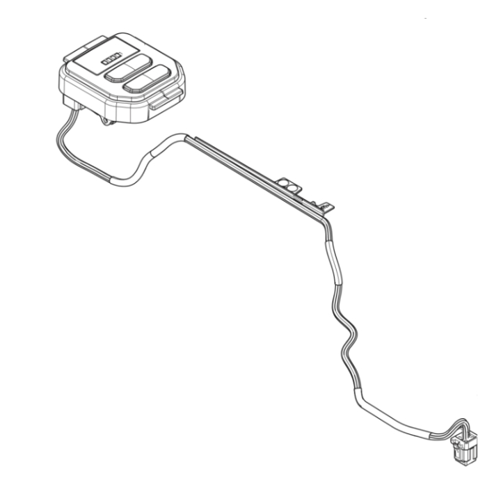 Control Panel G6 Medium 2Btn S 5310630-01 in the group  at Motorsågsbutiken (5310630-01)