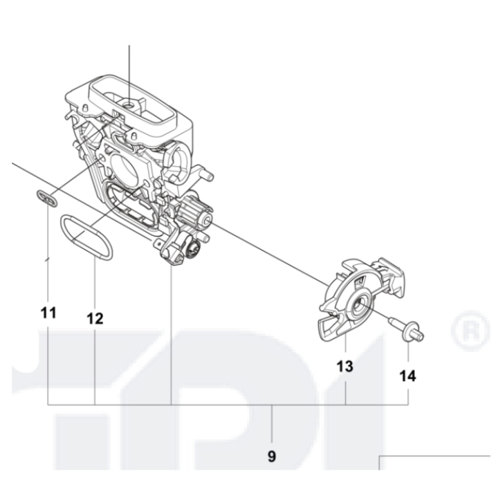 Filter Holder Assy Raven Stand 5310979-01 in the group Husqvarna Chainsaw 5-series at Motorsågsbutiken (5310979-01)