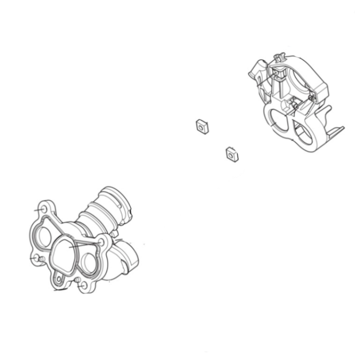 Inlet Pipe Assy Raven Standard 5311107-01 in the group Husqvarna Chainsaw 5-series at Motorsågsbutiken (5311107-01)