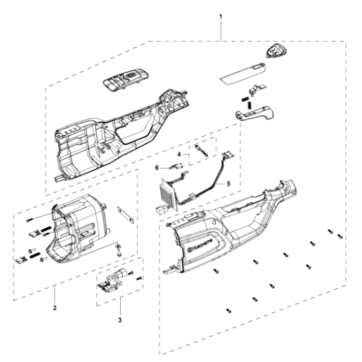 Cover in the group Husqvarna Chainsaw 1-series at Motorsågsbutiken (5311467-04)