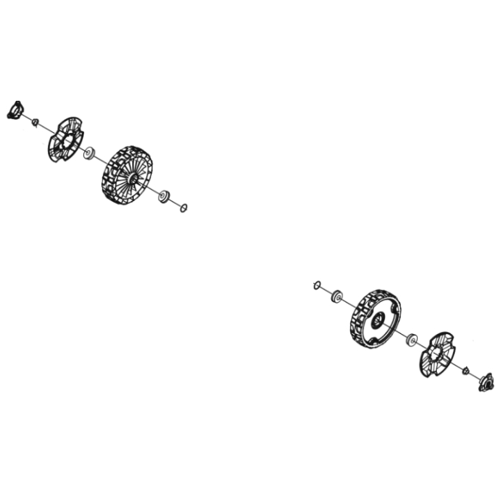 Wheel Kit 5311467-37 in the group  at Motorsågsbutiken (5311467-37)
