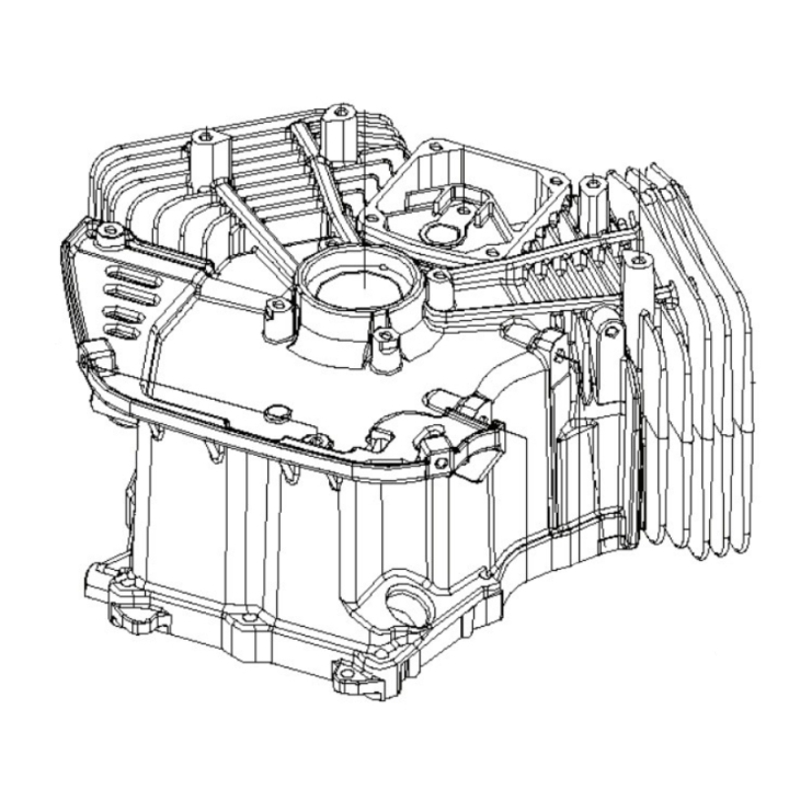Crankcase in the group at Motorsågsbutiken (5311471-21)