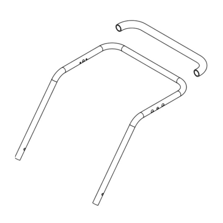 Handle Tube 5311472-03 in the group  at Motorsågsbutiken (5311472-03)