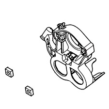 Flange Carburetor Assy 5313529-01 in the group Husqvarna Chainsaw 5-series at Motorsågsbutiken (5313529-01)