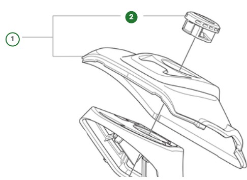 Knob Filter Cover, Th in the group at Motorsågsbutiken (5313890-01)