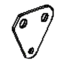 Plate 5324154-50 in the group  at Motorsågsbutiken (5324154-50)