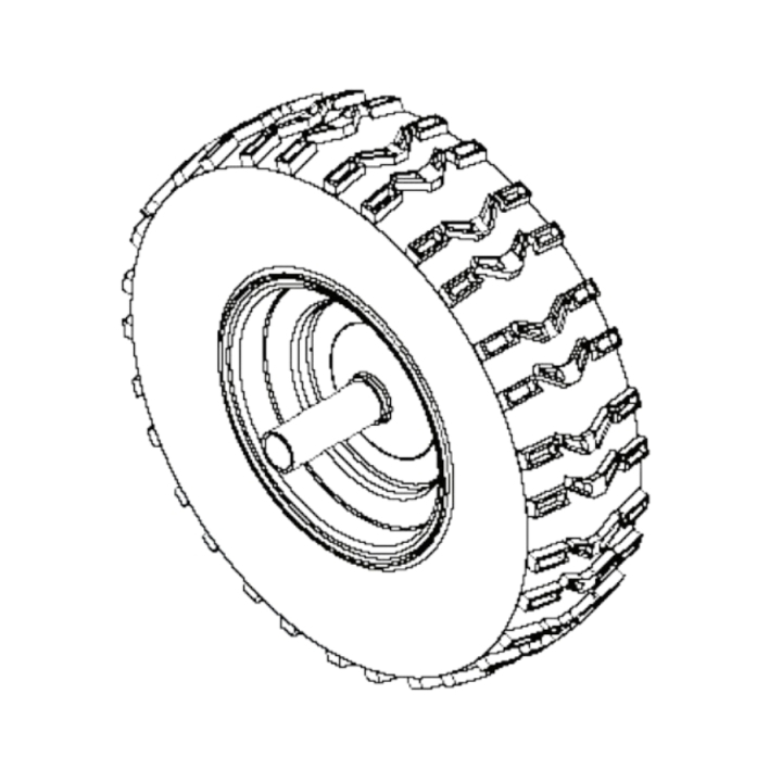 Wheel 5324363-49 in the group at Motorsågsbutiken (5324363-49)