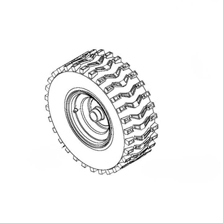 Wheel 5324375-23 in the group at Motorsågsbutiken (5324375-23)