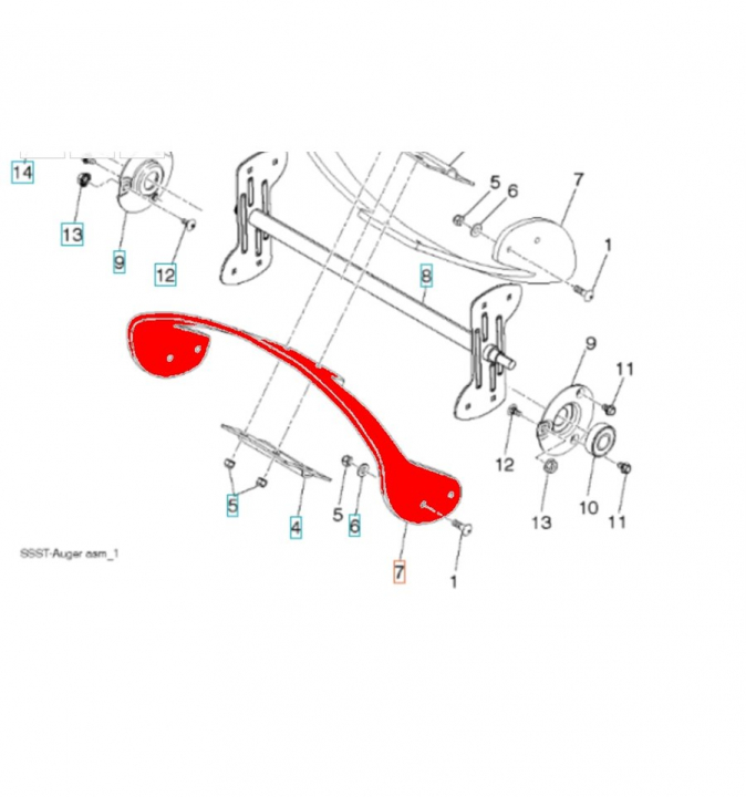 Shovel 5324427-59 in the group  at Motorsågsbutiken (5324427-59)