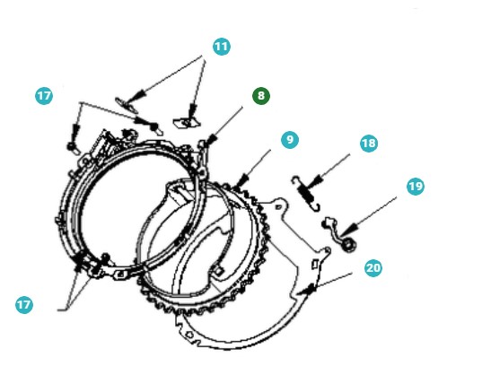 Ring 5324439-38 in the group at Motorsågsbutiken (5324439-38)