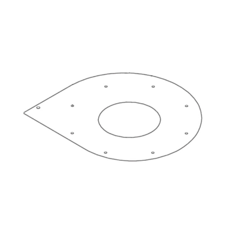 Plate distance plate in the group  at Motorsågsbutiken (5332708-02)