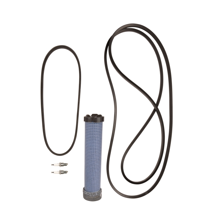 Maintenance kit with pre air filter, spark plug, clutch belt and hydraulic pump belt - every 400h in the group at Motorsågsbutiken (5349762-02)
