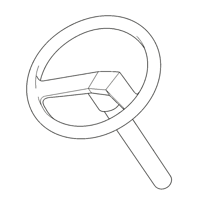 Steering wheel in the group  at Motorsågsbutiken (5354217-01)