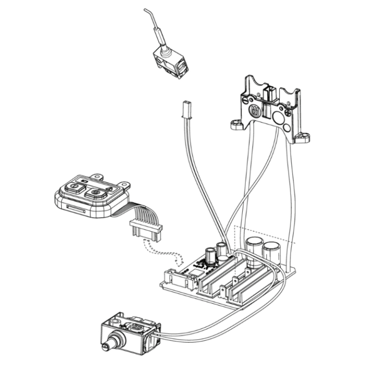 Electrical System G5,B 215Ihd in the group  at Motorsågsbutiken (5355860-01)