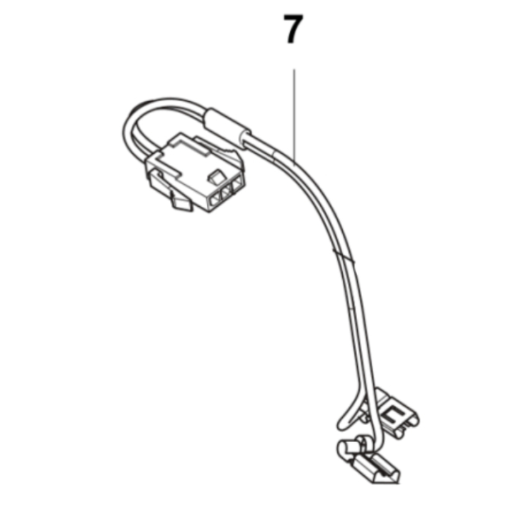 Wiring Assy Filter Holder 5360855-01 in the group Husqvarna Chainsaw 5-series at Motorsågsbutiken (5360855-01)