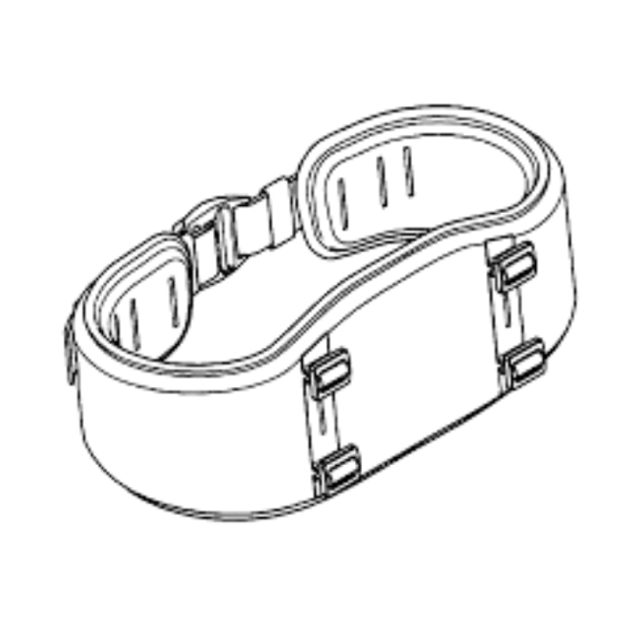Waist-belt waist belt assembly hva in the group at Motorsågsbutiken (5364595-01)