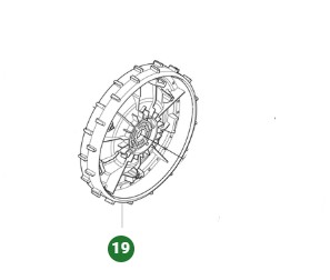 Drive wheel Gardena Sileno Max, Sileno Free in the group at Motorsågsbutiken (5368017-01)