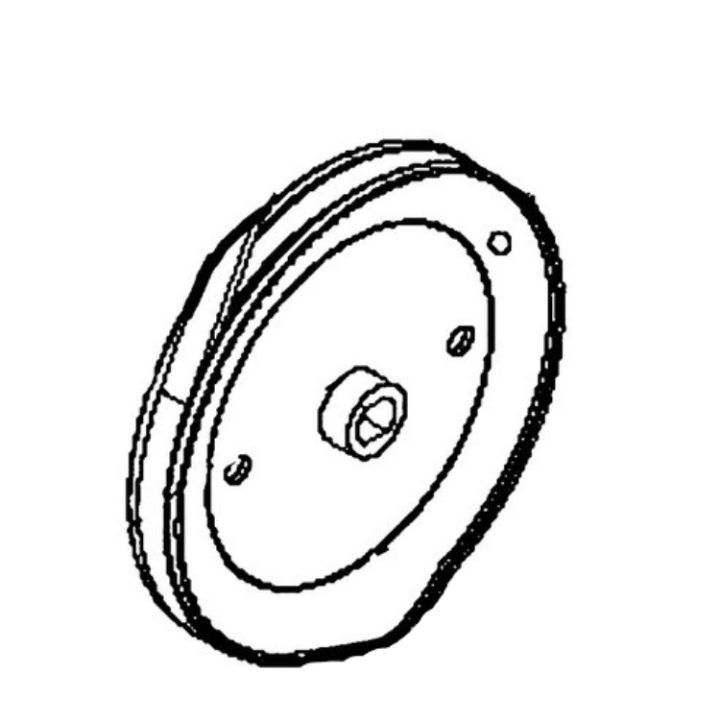 Pulley Impeller Dd Ext Al in the group  at Motorsågsbutiken (5368627-01)