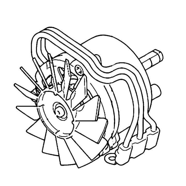Motor Assy 25 Stack Chainsaw R 5369885-01 in the group  at Motorsågsbutiken (5369885-01)