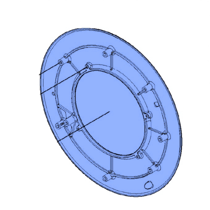 Control Plate 5370573-01 in the group  at Motorsågsbutiken (5370573-01)