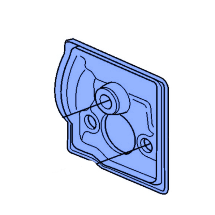 Air Filter Bottom 5370760-02 in the group at Motorsågsbutiken (5370760-02)