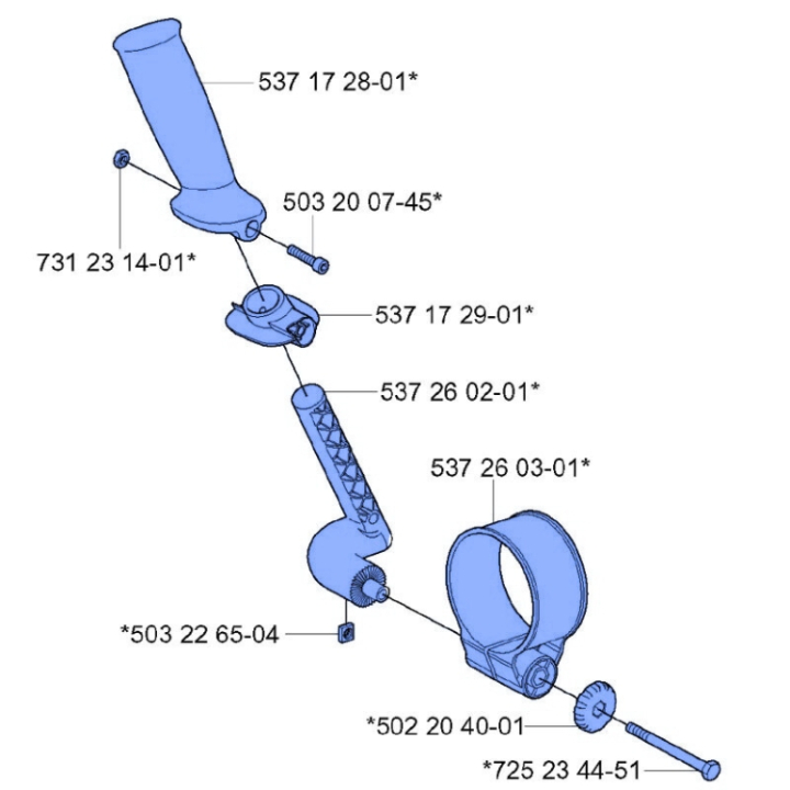 Regulations 5372312-01 in the group at Motorsågsbutiken (5372312-01)