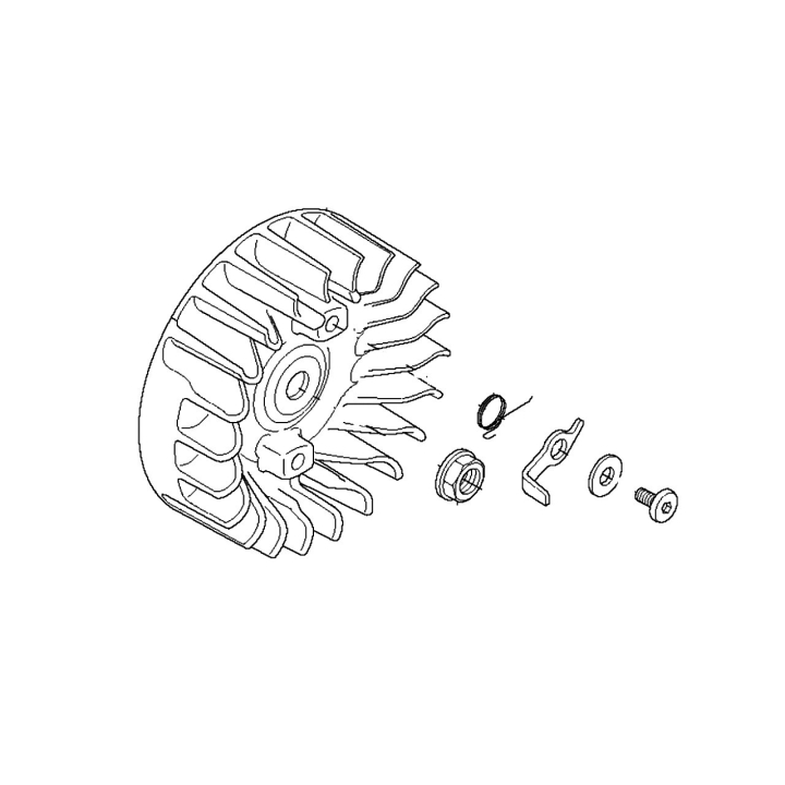 Flywheel Husqvarna 355Rx, 355Fx, 555RXT, 555FXT, FC2255 in the group at Motorsågsbutiken (5372405-02)
