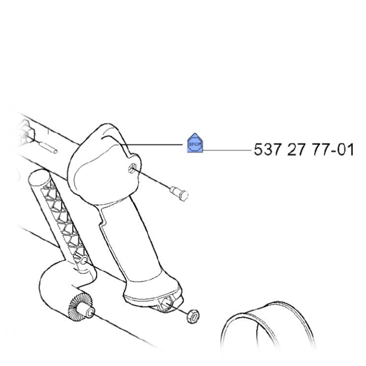 Button 5372777-01 in the group  at Motorsågsbutiken (5372777-01)