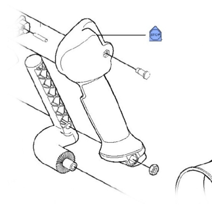 Button 5372777-01 in the group  at Motorsågsbutiken (5372777-01)