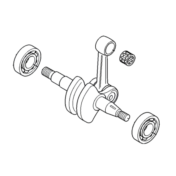 Crankshaft 5373162-02 in the group  at Motorsågsbutiken (5373162-02)