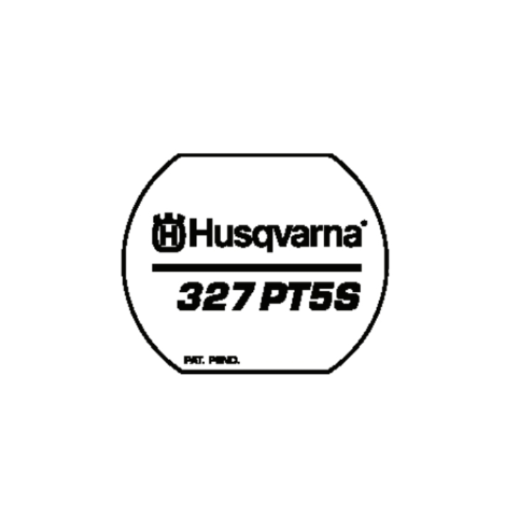 Decal 5373224-12 in the group Husqvarna Chainsaw 5-series at Motorsågsbutiken (5373224-12)
