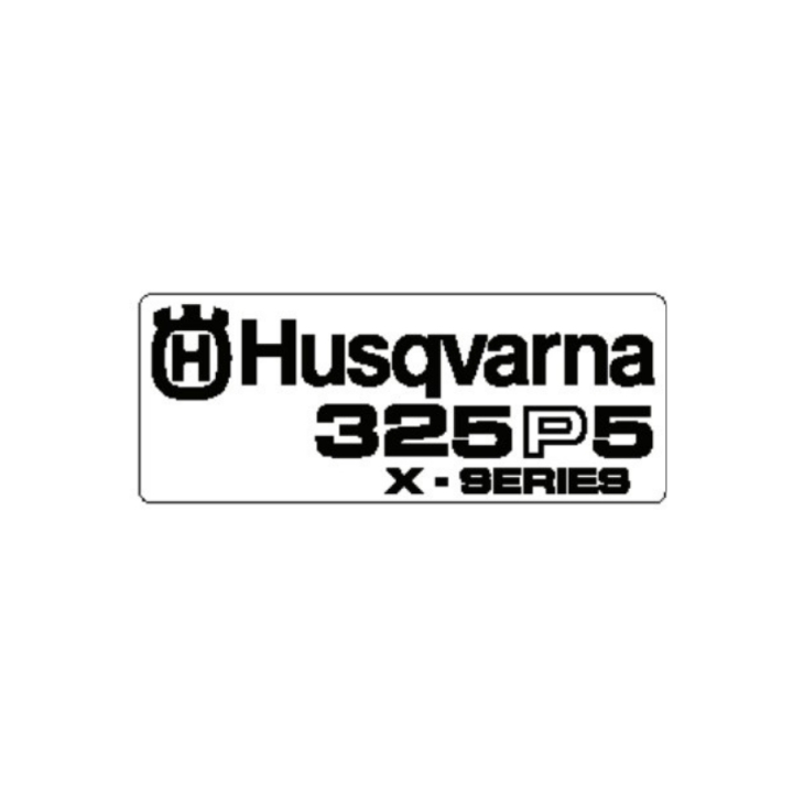 Decal Cyl,Cover 5373533-28 in the group Husqvarna Chainsaw 1-series at Motorsågsbutiken (5373533-28)