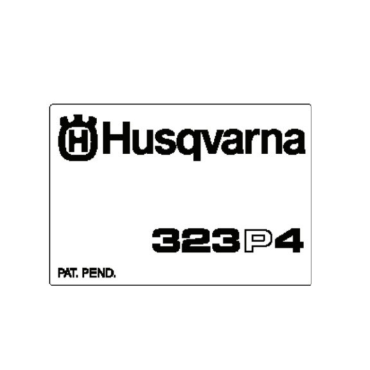 Sticker Starter App 5373534-10 in the group Husqvarna Chainsaw 1-series at Motorsågsbutiken (5373534-10)