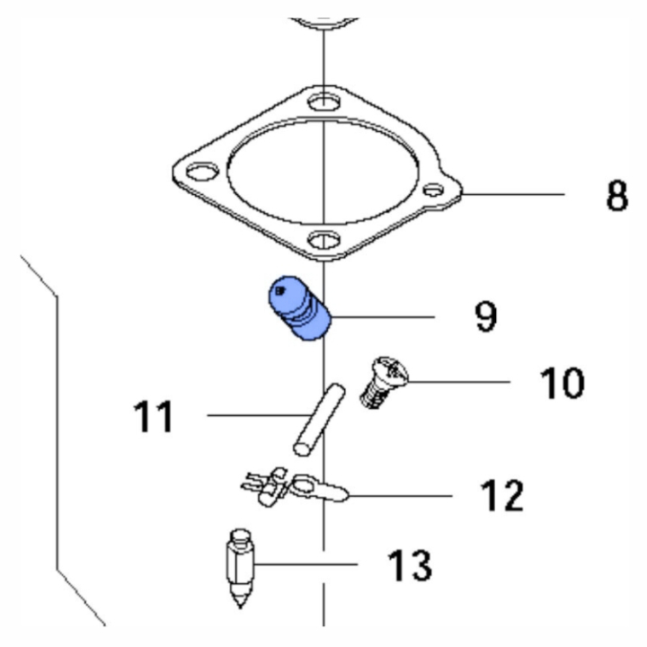 Nozzle 5373873-01 in the group at Motorsågsbutiken (5373873-01)