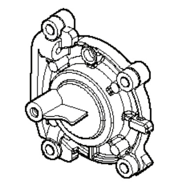 Cover, Crankcase 5374149-01 in the group  at Motorsågsbutiken (5374149-01)