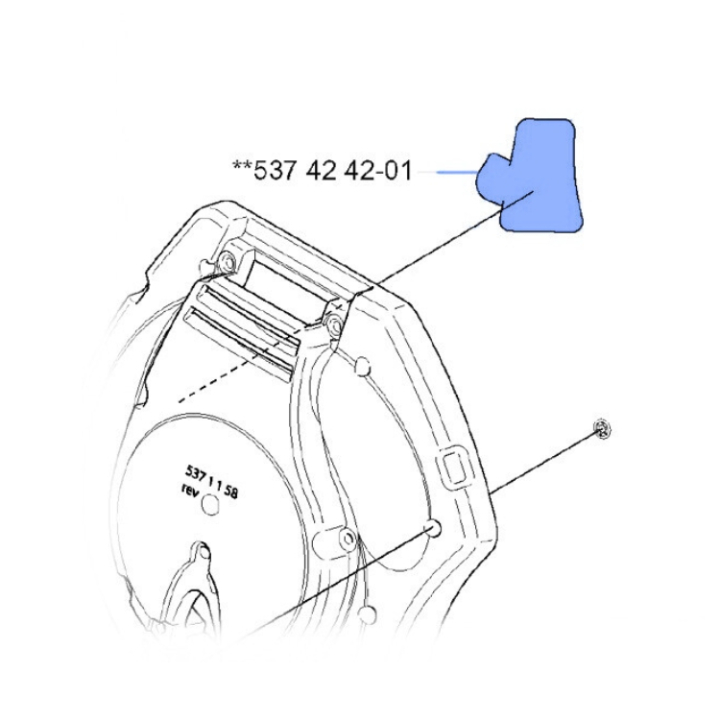 Foil 5374242-01 in the group at Motorsågsbutiken (5374242-01)