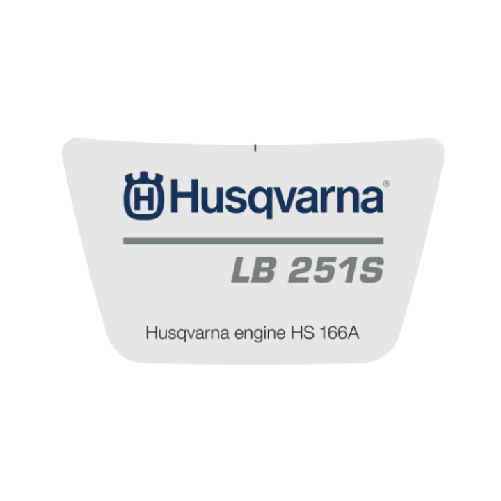 Decal Lb251S 5375461-01 in the group  at Motorsågsbutiken (5375461-01)