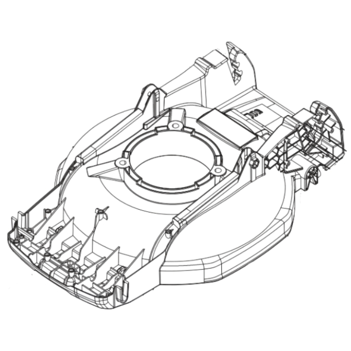 Chassis Lb 144I 5375695-01 in the group  at Motorsågsbutiken (5375695-01)