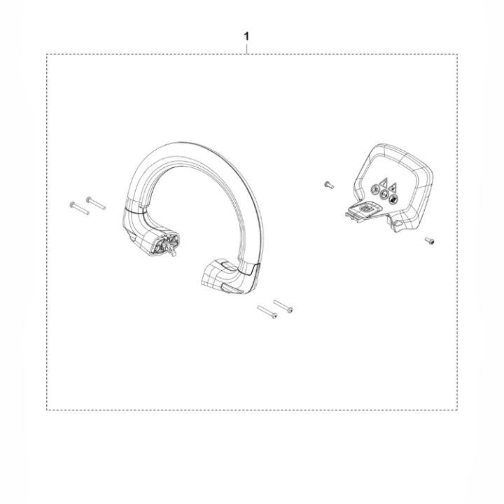 Handle Assy Handle Assy 5376229-01 in the group  at Motorsågsbutiken (5376229-01)