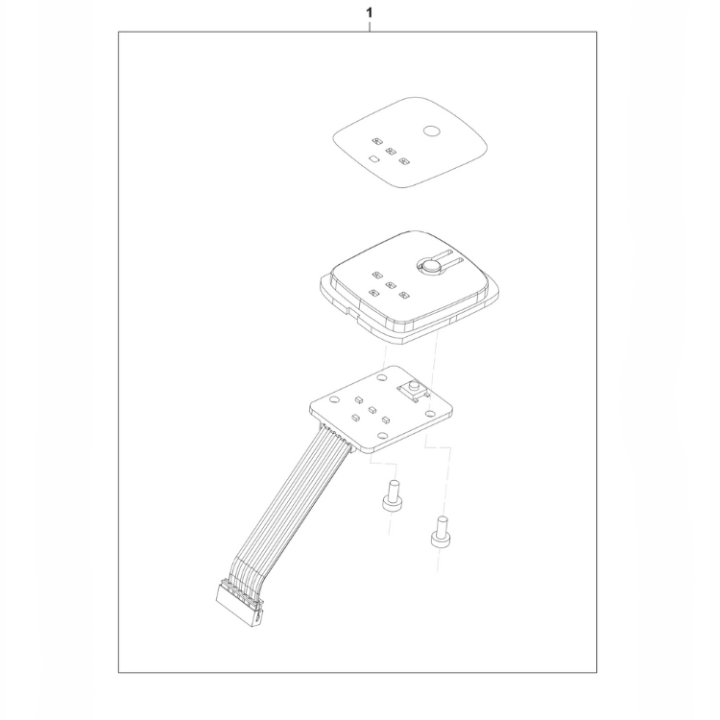 Keypad Keypad Kit 5376239-01 in the group  at Motorsågsbutiken (5376239-01)
