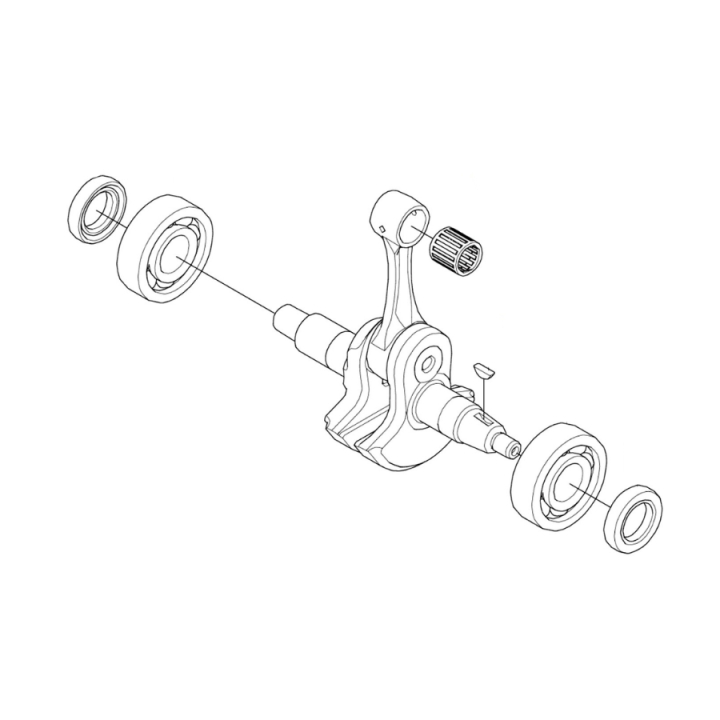 Crankshaft kit 590BTS/BFS in the group at Motorsågsbutiken (5376372-01)