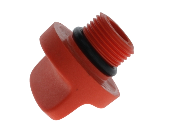 Locking screw, red in the group  at Motorsågsbutiken (5376640-01)