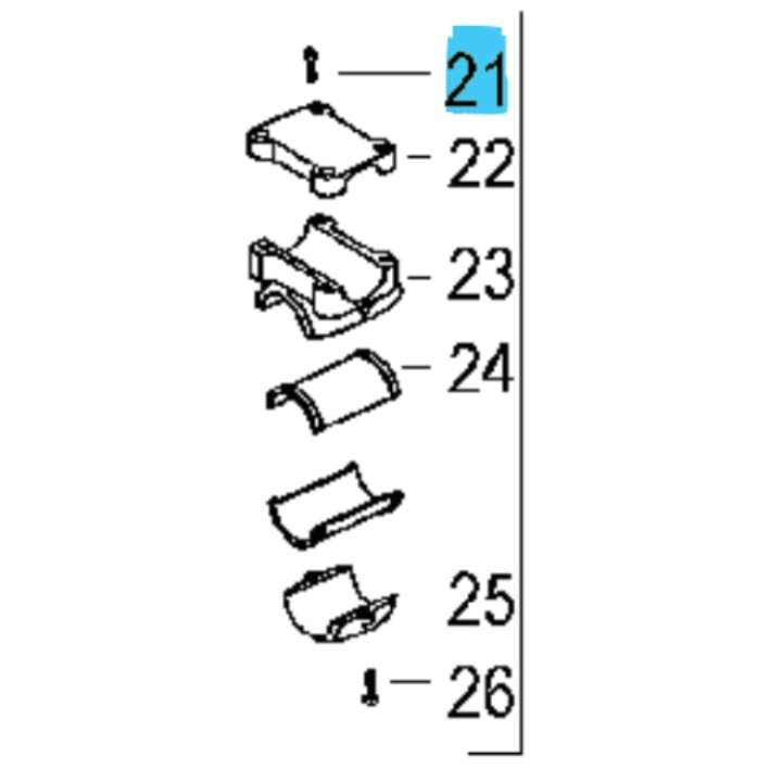 Screw 5382290-77 in the group  at Motorsågsbutiken (5382290-77)