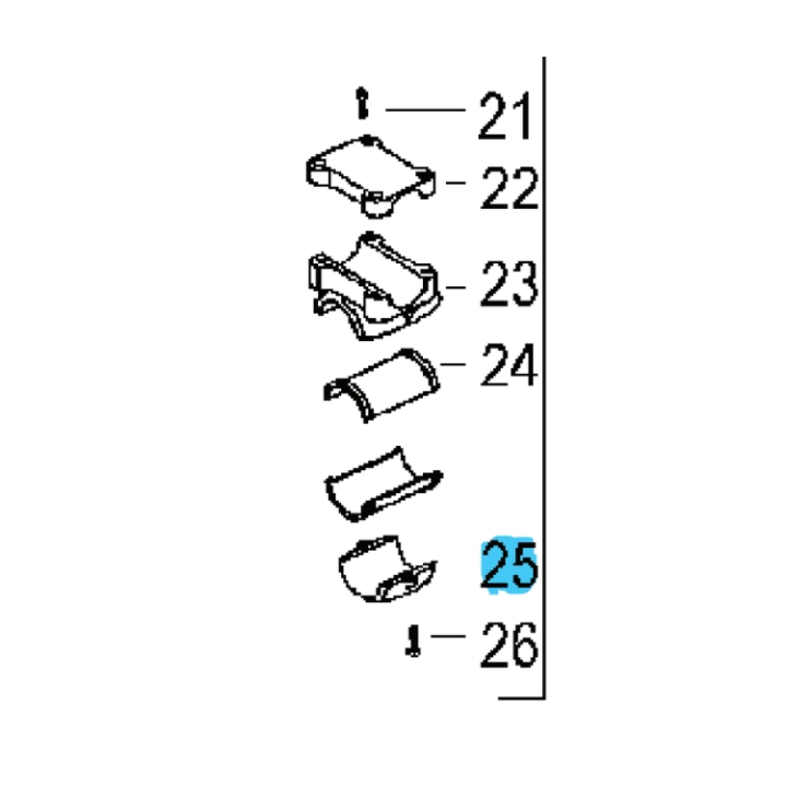 Attachment 5382429-00 in the group  at Motorsågsbutiken (5382429-00)