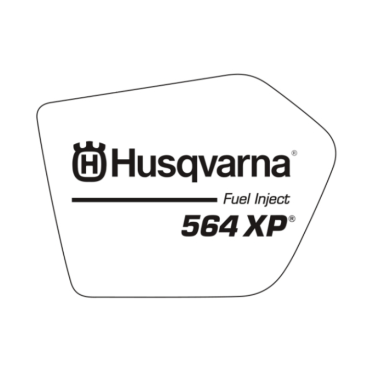 Starter sticker 564XP in the group Husqvarna Chainsaw 5-series at Motorsågsbutiken (5386980-01)